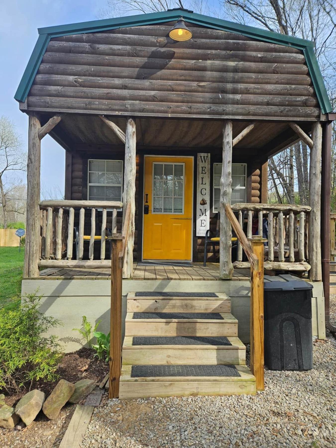 Acorn Cottage At Hocking Vacations Logan Esterno foto